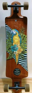 Sector 9 Fault Line Perch Longboard 39.5" x 9.5" Skateboard Parrot - Picture 1 of 24
