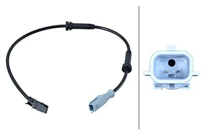 Sensore velocità ruota ABS Sensore attivo 6PU 358 216-031 HELLA per RENAULT - Immagine 1 di 4