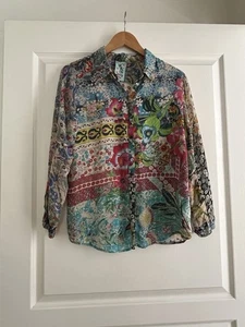 Johnny Was Medium Blouse - Picture 1 of 4