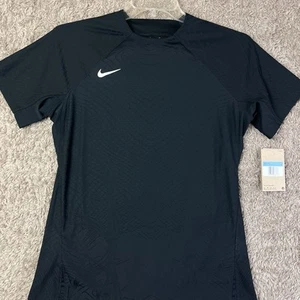 Nike Shirt Donna Taglia Media Calcio Vapor IV Jersey Nero Dri Fit ADV Pratica - Foto 1 di 12
