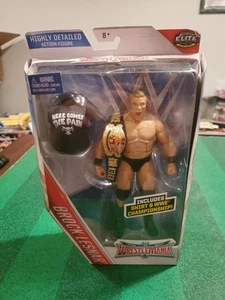 WWE Mattel Elite Series 32 Wrestlemania Brock Lesnar Wrestling Action Figure NEW - Picture 1 of 7
