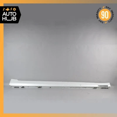 Panel basculante moldeado faldón lateral derecho BMW G12 740i 750i 16-22 blanco 7411812 OEM Foto 1 de 4