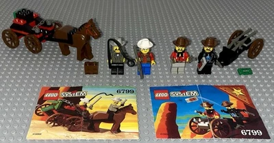 Lego 6799 Western Cowboys Showdown Canyon Juego Completo Manuales De Colección Foto 1 de 4