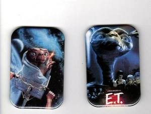 E.T. the Extra-Terrestrial   2 REFRIGERATOR MAGNET  2" X 3"  WITH ROUNDED CORNER - Picture 1 of 4