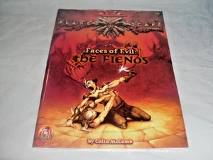 AD&D PLANESCAPE - CARAS DEL MAL: LOS DEMONIOS (¡RARO 1997 PRIMERA IMPRESIÓN Y SELLADO!!!) - Imagen 1 de 5