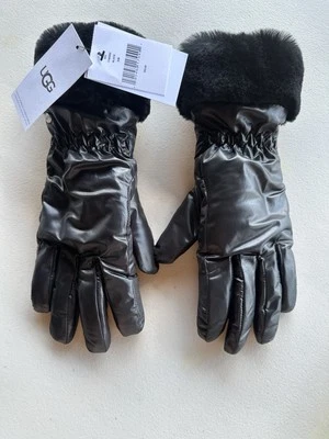 Guantes UGG forrados de piel sintética y ribete de piel de oveja nuevos S/M Foto 1 de 4