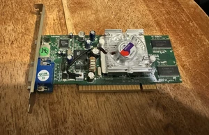 Rare JATON Working 82118PCI 64 MB graphics VGA card GeForce2 MX/MX 400 - Picture 1 of 9