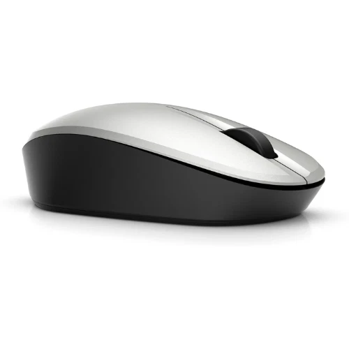 HP Wireless Dual Mode Silver Mouse EURO 3600 dpi Bluetooth 3 Buttons 6CR72AA - Image 1 of 2