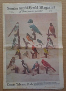 Sonntag NEBRASKA Zeitung PANORAMA A5 1953 VÖGEL - Mike Todd - Kathryn Grayson - TB - Bild 1 von 7