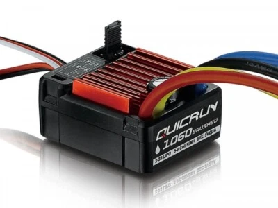 Hobbywing QuicRun 1060 Brushed ESC 60A Per Auto 1:10 - Immagine 1 di 4