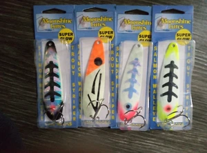 4 USA Made - Moonshine Series Std 3.75" Trolling Spoon Fishing - various colors - Picture 1 of 2