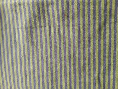 Jersey meterware. Gelb/Grün mit graue streifen. Ca: 35 x 150cm  - Bild 1 von 4