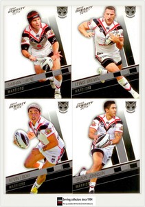 2012 Select NRL Dynasty Trading Card Base Team Set Warriors (12)