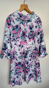 Gorgeous True Vintage Ladies Floral Dress Uk 14 - Picture 1 of 7