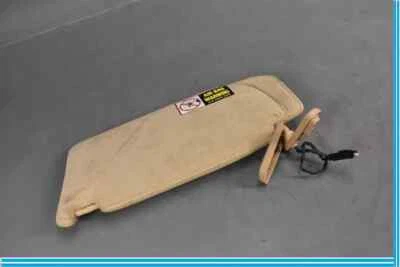 03-19 Maserati Quattroporte Right Passenger Side Sun Visor Shade Beige OEM - Image 1 of 4