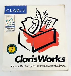ClarisWorks Macintosh Integrated Education Software - Picture 1 of 8