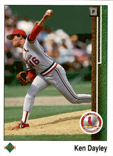 1989 Upper Deck #114 Ken Dayley St. Louis Cardinals