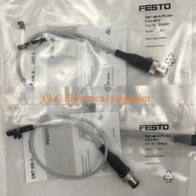 1PCS NEW FESTO SMT-8M-A-PS-24V-E-0,3-M12 574337 Proximity Sensor Fast Shipping - Image 1 of 3