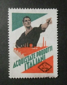 ITALIA Erinnofili ... Acquistate prodotti Italiani vignetta mint no gum - Imagen 1 de 1