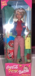 Coca-Cola Barbie Doll Picnic Special Edition 1997 Mattel #19626 - Picture 1 of 2