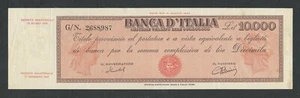 Italy Lire 10000 BB +++ / SPL Titolo Provvisorio R Decr. 12-06-1950 Raro !!! - Picture 1 of 4