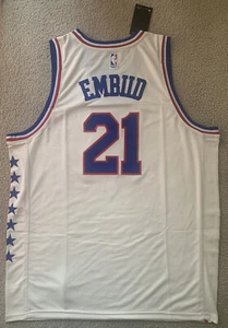 NWT Nike Joel Embiid Philadelphia 76ers Jersey Size 3XL - Picture 1 of 5