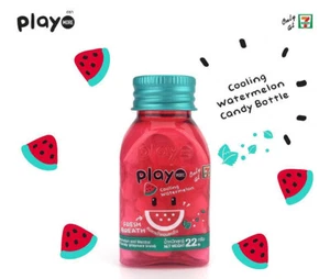 PLAY MORE zuckerfreie Süßigkeiten erfrischende Atemkühlung Minze Wassermelone - Bild 1 von 8