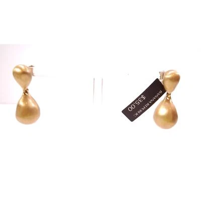 48 Brincos de Argola Bolha Banana Republic Ravena Novo com etiquetas por Aureus + Argent - Imagem 1 de 4