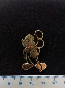 Walt Disney from USSR Pin back MICKEY MOUSE. Soviet vintage badge. Russia. - Picture 1 of 2