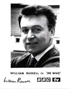 Doctor Who Autogramm: WILLIAM RUSSELL (BBC Cast Image) signed Photo - Bild 1 von 1
