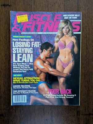 Vintage Muscle & Fitness Magazine - April 1992 - Dorian Yates feature.  - Image 1 of 4