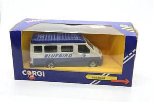 Corgi Diecast - C676/1 - Ford Transit Minibus - Bluebird / Midland Scottish - Imagen 1 de 18