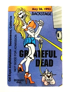 Grateful Dead Backstage Pass Cal Expo 93 26.05.93 26.05.1993 Road Trips Vol 2 No 4 - Bild 1 von 12