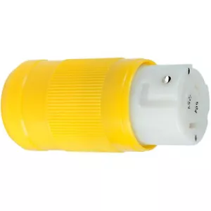 Marinco 50 Amp 125 Volt Locking Shore Cord Connector 6360CRN - Picture 1 of 1