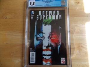 SUPERMAN/BATMAN #21 CGC 9.8 - JOKER 75TH ANNIVERSARY VARIANT COVER! - Picture 1 of 4