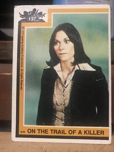 KATE JACKSON Farrah Beautiful Sleuth Trail Killer Sabrina Charlie's Angels Card - Picture 1 of 6