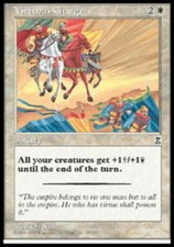 1x Virtuous Charge NM, English MTG Portal 3 Kingdoms