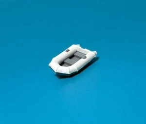 1723DM Bote 9 Pies Escala Ho 1:87 Bicolor - Picture 1 of 2