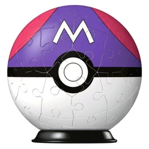 Puzzle Ravensburger Pokeball Masterball viola - 55 pz nuova sigillata - Foto 1 di 1
