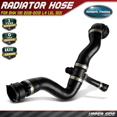 Manguera de refrigerante de radiador superior para BMW 118i 2012-2013 L4 1,6 L 120i 2006-2012 2,0 L Foto 1 de 4