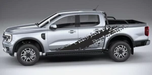 Fits Mercedes X Class Side Stripes Graphics Door Decals Both Sides Any Year - Picture 1 of 2