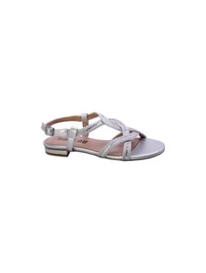 Bibi lou Sandalo Basso Strass Donna Argento 820z94hg - Imagen 1 de 12