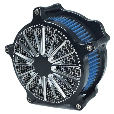 Venturi Air Cleaner Intake Air Filter for Harley Dyna Softail Touring Fitment-B Foto 1 de 4