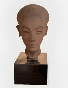 Ägyptische Göttin - Büste Amarna Meritaton 18. Dynastie - Replika Vintage - Bild 1 von 18