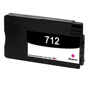 Compatible Ink Cartridge For HP 712 Magenta-USA - Picture 1 of 2