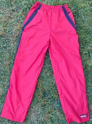 Pantalones de viento Starter Louisville Cardinals para hombre pantalones deportivos rojos medianos vintage Foto 1 de 4