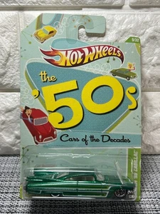 Hot Wheels The '50s Cars of The Decades Custom '59 Cadillac 9/32 Green - Picture 1 of 4