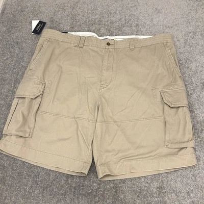 Polo Ralph Lauren Cargo Shorts Mens 50B Tan Gellar Classic Fit Twill NEW $110 - Image 1 of 4