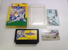 Used AB Top Gun Famicom Game Cartridge, Test Working, Used Video Game