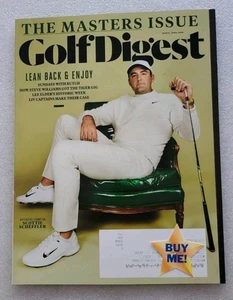 Golf Digest Magazin März / April 2025 The Masters Issue Scottie Scheffler - Bild 1 von 1